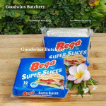 Cheese Bega Australia sliced cheese SMOKEY BBQ chilled 12pcs 200g